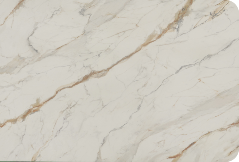 Eased countertop edge